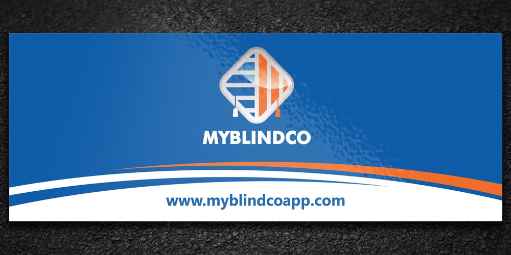 MyBlindCo Logo needs updating and the word enterprise  added bellow the Word MYBLINDCO.   logo design by Boomstudioz
