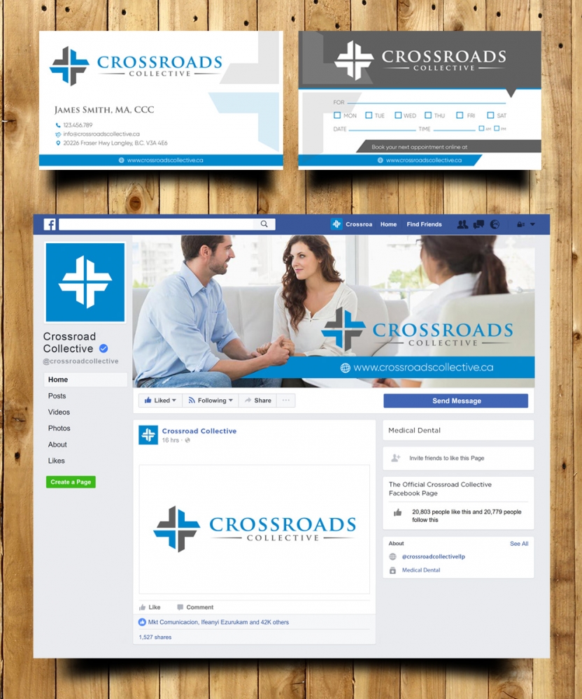 Crossroad Collective LLP logo design by torresace