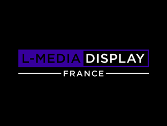 L-MEDIA Display France logo design by johana