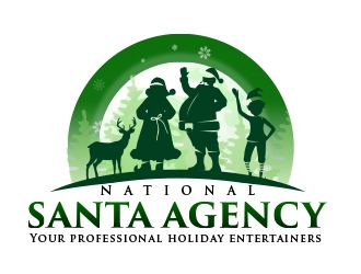 National Santa Agency logo design by avatar