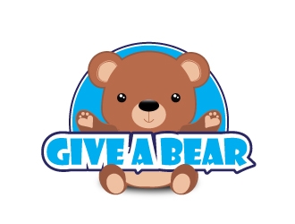 Give A Bear logo design by IjVb.UnO