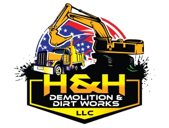 H&H Demolition & Dirt Works LLC logo design by gogo