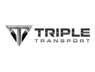 Triple Transport logo design by mutafailan
