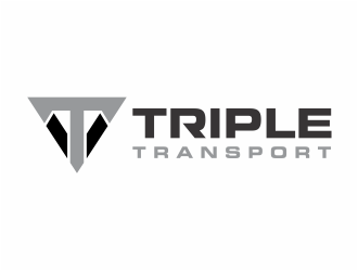 Triple Transport logo design by mutafailan