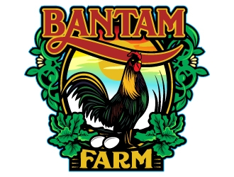 Bantam Farm logo design by jishu