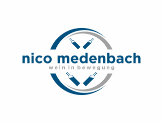 nico medenbach - wein in bewegung logo design by Editor