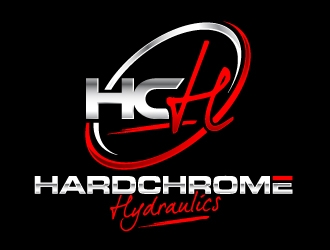 HARDCHROME HYDRAULICS logo design by REDCROW