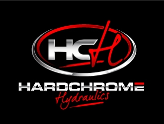HARDCHROME HYDRAULICS logo design by REDCROW