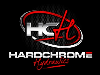 HARDCHROME HYDRAULICS logo design by REDCROW