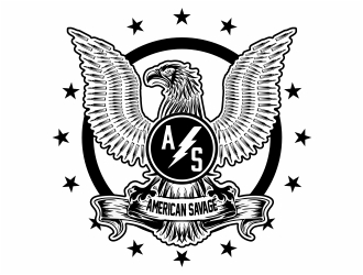 American Savage logo design by alfais