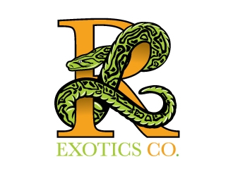 LR Exotics  logo design by akosiabu