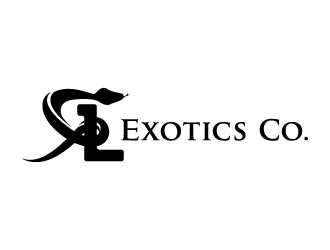 LR Exotics  logo design by hwkomp