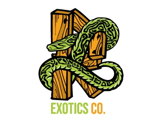 LR Exotics  logo design by akosiabu