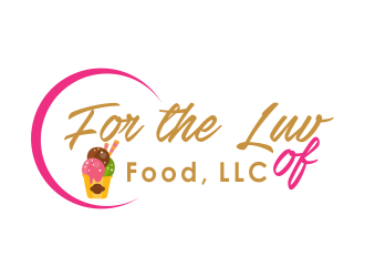 For the Luv of Food, LLC logo design by ROSHTEIN