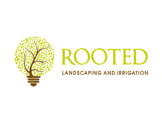 Rooted - Landscaping and Irrigation logo design by JessicaLopes