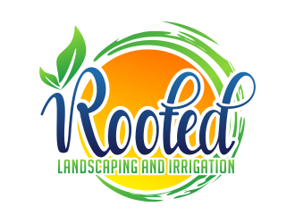 Rooted - Landscaping and Irrigation logo design by imagine
