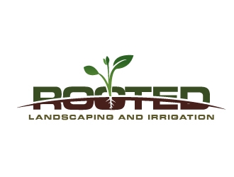 Rooted - Landscaping and Irrigation logo design by art-design
