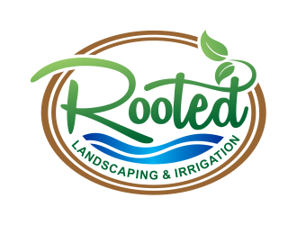Rooted - Landscaping and Irrigation logo design by cintoko