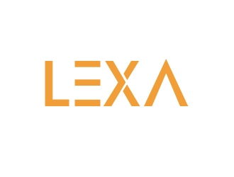 Lexa logo design by Marianne