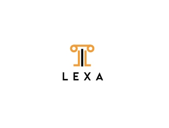 Lexa logo design by usef44