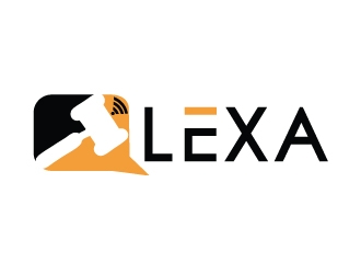 Lexa logo design by Webphixo
