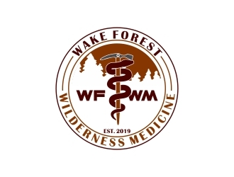 Wake Forest Wilderness Medicine logo design by naldart