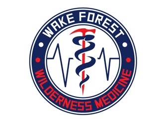 Wake Forest Wilderness Medicine logo design by frontrunner