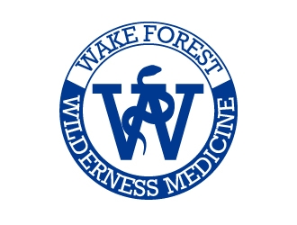 Wake Forest Wilderness Medicine logo design by justin_ezra
