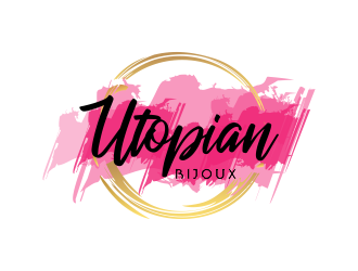 Utopian Bijoux logo design by JessicaLopes