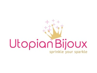 Utopian Bijoux logo design by MUSANG