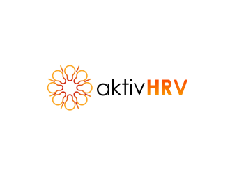 aktivHRV logo design by ROSHTEIN