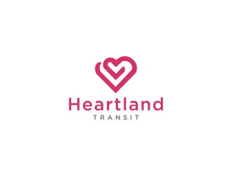 Heartland Transit logo design by kaylee