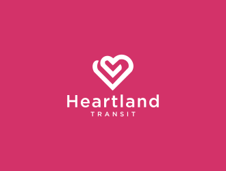 Heartland Transit logo design by kaylee