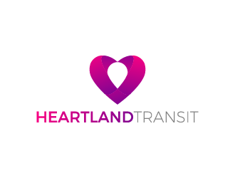 Heartland Transit logo design by mhala