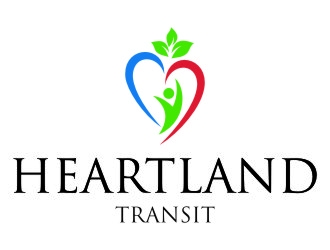 Heartland Transit logo design by jetzu