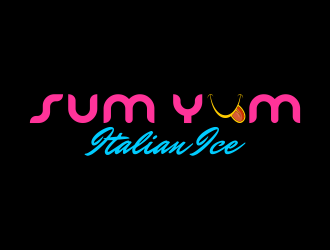 Sum Yum Italian Ice logo design by savana