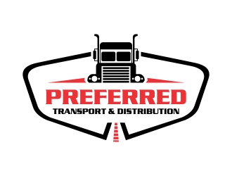 PREFERRED Transport & Distribution; PTD,  logo design by cikiyunn