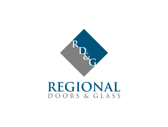 Regional Doors & Glass logo design by dewipadi