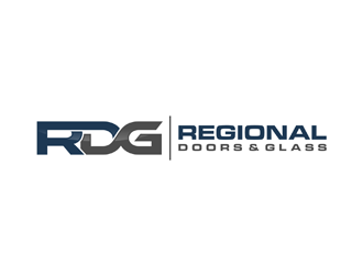 Regional Doors & Glass logo design by ndaru