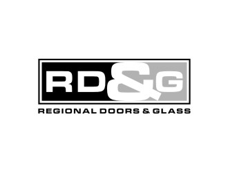 Regional Doors & Glass logo design by sabyan