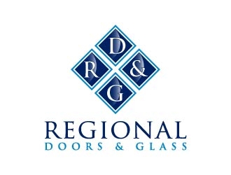 Regional Doors & Glass logo design by maserik