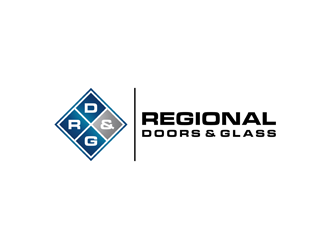Regional Doors & Glass logo design by alby
