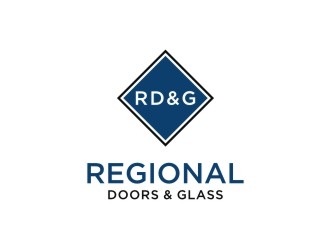 Regional Doors & Glass logo design by mbamboex