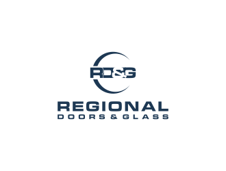 Regional Doors & Glass logo design by kaylee