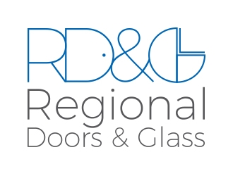 Regional Doors & Glass logo design by yippiyproject