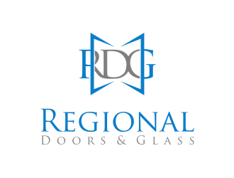 Regional Doors & Glass logo design by Landung