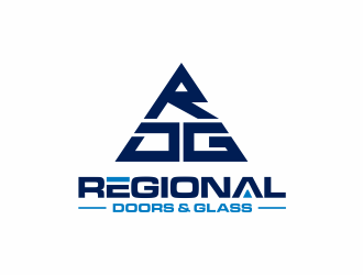 Regional Doors & Glass logo design by ammad