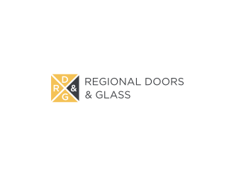 Regional Doors & Glass logo design by Susanti