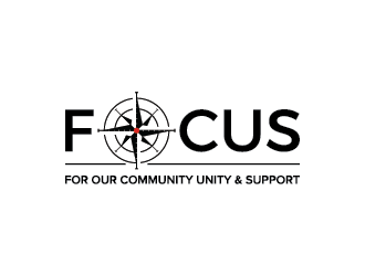 FOCUS: For Our Community Unity & Support logo design by mhala