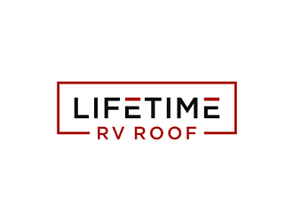 Lifetime RV Roof logo design by mbamboex